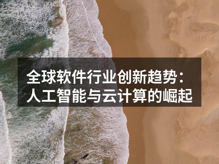 全球软件行业创新趋势：人工智能与云计算的